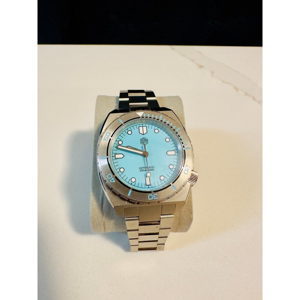 San Martin blue automatic